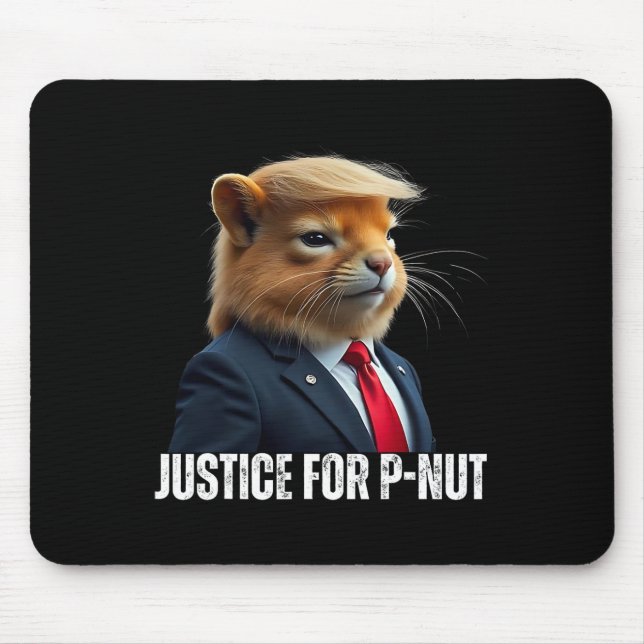 Mousepad Trump Para Porca-Porca Justiça De Esquilo Para Pea (Frente)