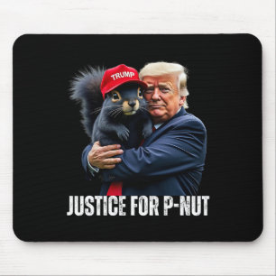 Mousepad Trump Para Porca-Porca Justiça De Esquilo Para Pea