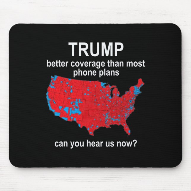 Mousepad Trump Pode Nos Ouvir Agora Cobertura Telefônica (c (Frente)
