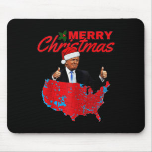 Mousepad Trump Presidencial Resultados das Eleições Mapeia 
