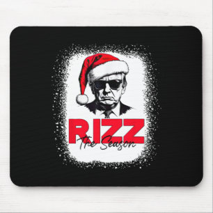 Mousepad Trump Rizz A Época Natal Engraçado Donald Trump