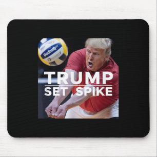 Mousepad Trump Set Spike Engraçado Jogador Político De Vole