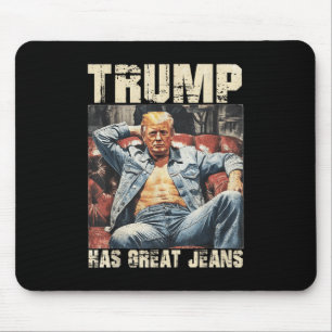 Mousepad Trump Tem Jeans Excelentes Engraçados Memória Dize