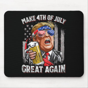Mousepad Trump Torna O Excelente De 4 De Julho Novamente Be