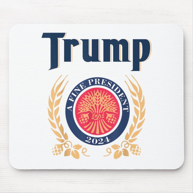 Mousepad Trump Um Bom Presidente 2024 (Frente)