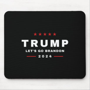 Mousepad Trump Vamos Brandon 4 de Julho de 2024 Maga Camise