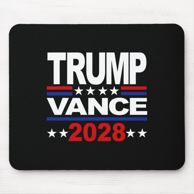 Mousepad Trump Vance 2028 Presidente Republicano de Terceir (Frente)