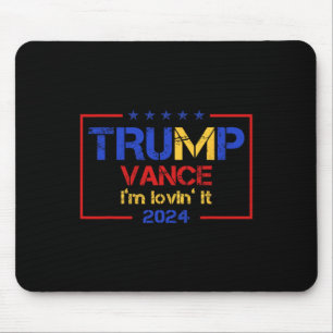 Mousepad Trump Vance Estou Adorando 2025 Citação Divertida