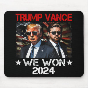Mousepad Trump Vance Ganhamos o Dia da Inauguração 2025 47º