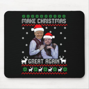 Mousepad Trump Vance Shirt Irmãos fazem Excelente de Natal