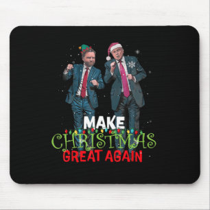 Mousepad Trump Vance Torne O Excelente De Natal Novamente O