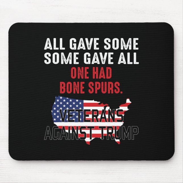 Mousepad Trump Veterans Contra Trump (Frente)