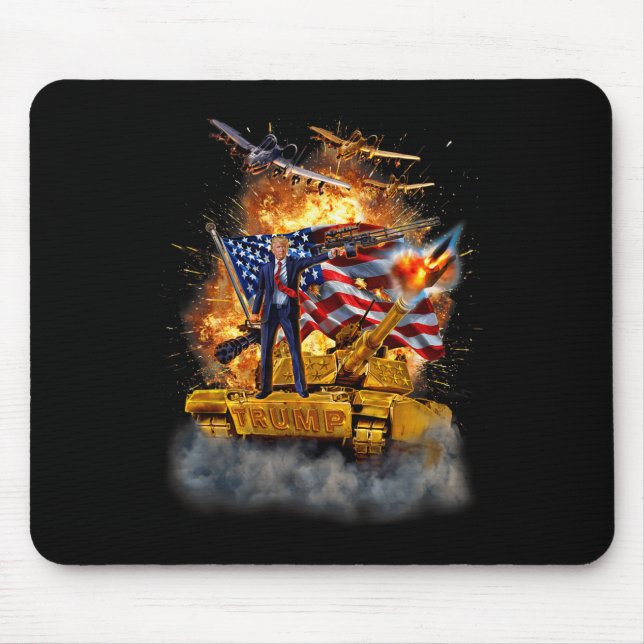 Mousepad Trump Won Supera 2025 (Frente)