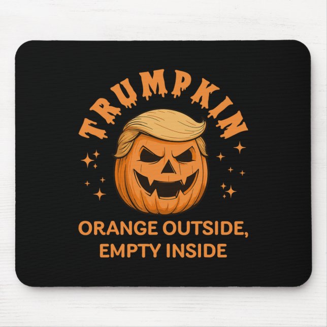 Mousepad Trumpkin Laranja Fora do Dentro Engraçado Engraçad (Frente)