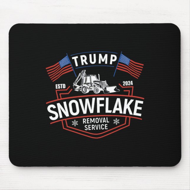 Mousepad Trump's Snowflake Service Presidente Trump (Frente)