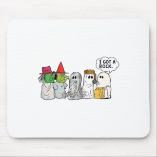 Mousepad Truque Divertido Ou Trate O Fantasma De Halloween 