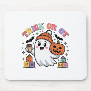 Mousepad Truque Ou Salão Fantasma De Terapia Ocupacional Ma