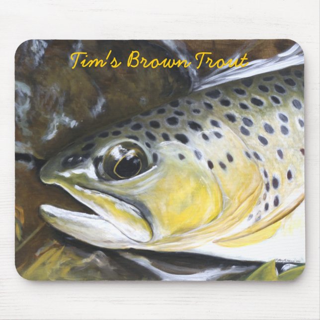 Mousepad Truta de Brown de Tim (Frente)