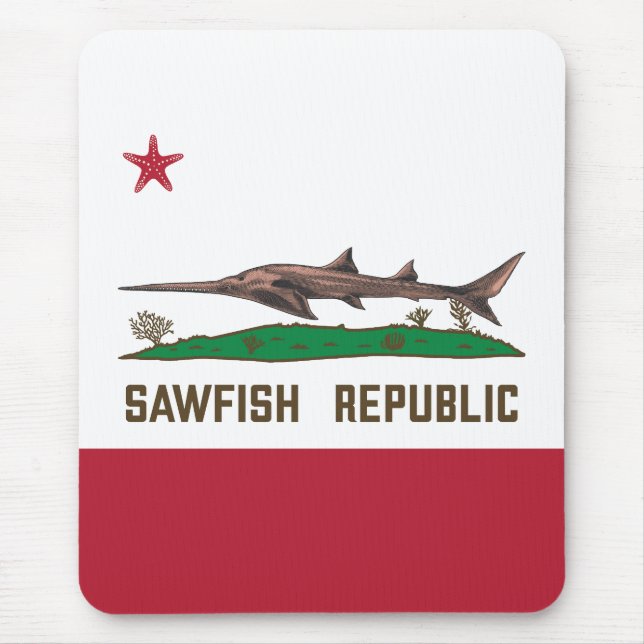 Mousepad Tubarão-carpinteiro, Ray Flag (Frente)