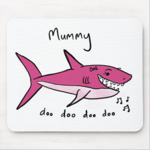 Mousepad Tubarão das mamães
