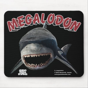 Mousepad Tubarão de Megalodon