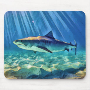 Mousepad Tubarão-Tigre