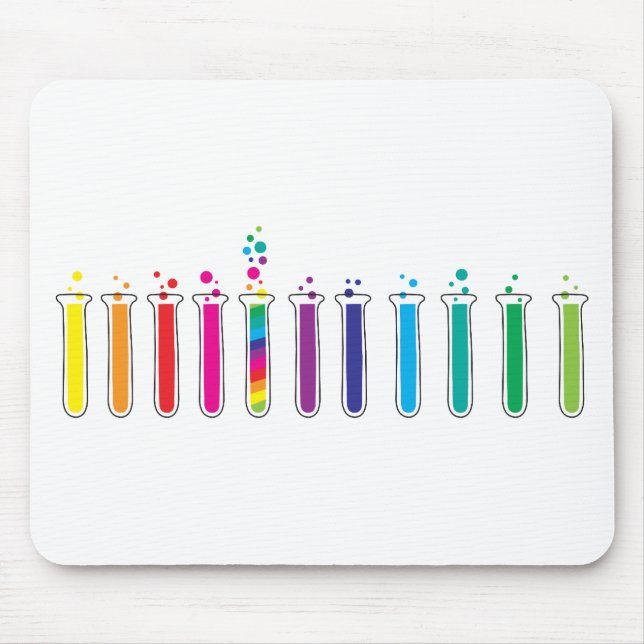 Mousepad Tubos de ensaio (Frente)
