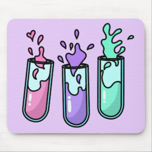 Mousepad Tubos de Teste Turbulentos