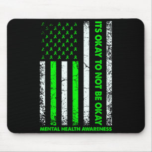 Mousepad Tudo Bem Não Estar Bem Conscientização sobre Saúde