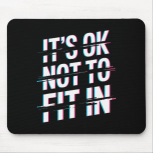 Mousepad Tudo Bem Não Se Enquadrar Neurodiversidade Saúde M