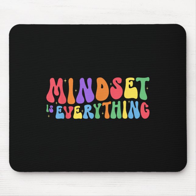Mousepad Tudo É Motivação De Mente Inspiracional Mindset (Frente)