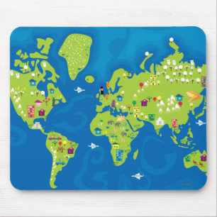 Mousepad Tudo em todo o mundo