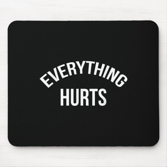 Mousepad Tudo Magoa Em Formação Muscular Forte (Frente)