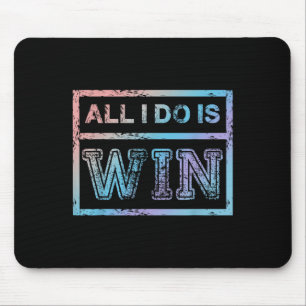 Mousepad Tudo Que Eu Faço É Ganhar - Atleta Esportivo Motiv