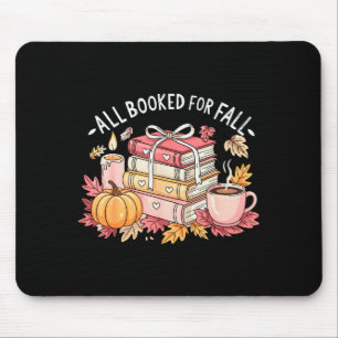 Mousepad Tudo Reservado Para Livros De Outono Café Folhas D