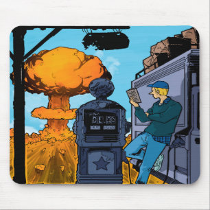 Mousepad Tudo Vai Ficar Bem, Mão de Mouse