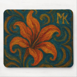 Mousepad Tulip Abstract Art