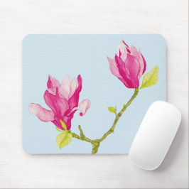 Mousepad Tulip Magnolias em um Pad do Mouse