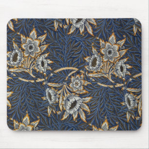 Mousepad Tulipa de William Morris com padrão de salgueiro e