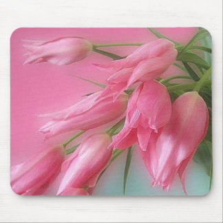 Mousepad Tulipas cor-de-rosa