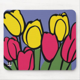 Mousepad Tulipas de primavera