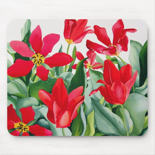 Mousepad Tulipas de Shakespeare (Frente)