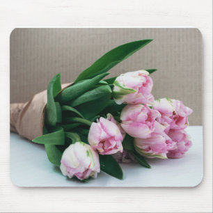 Mousepad  Tulipas Rosa