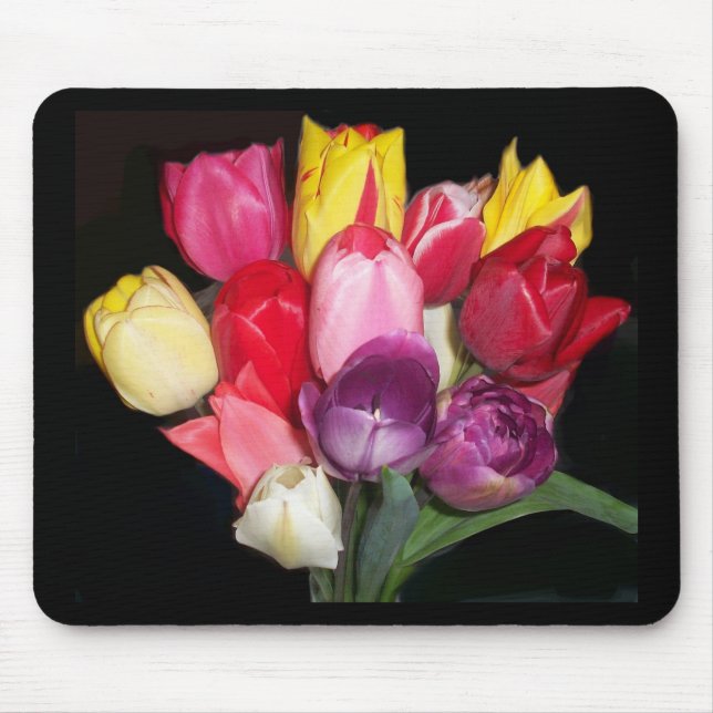 Mousepad Tulips diz tudo (Frente)