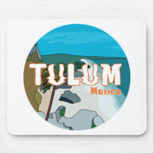 Mousepad Tulum Mexico Excelente Gift Idea