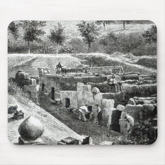 Mousepad Túmulos de Etruscan (Frente)