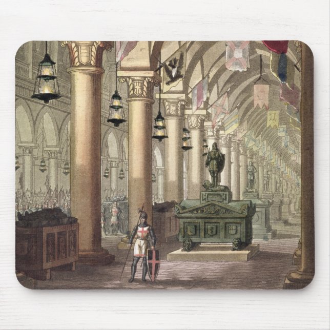 Mousepad Túmulos dos cavaleiros Templar, c.1820-39 (Frente)