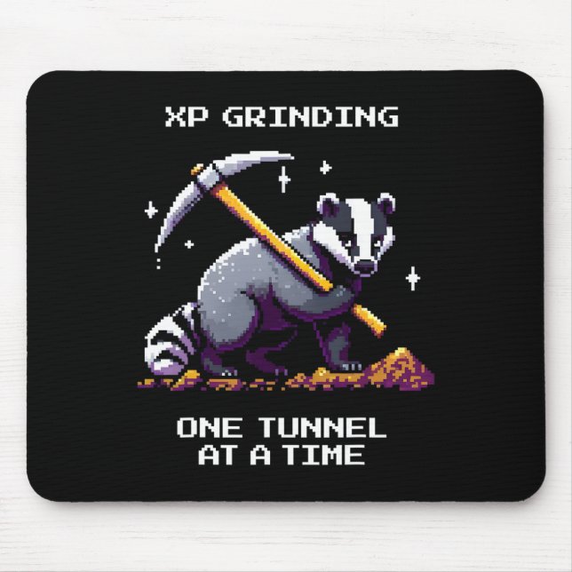 Mousepad Túnel Dger Estilo Pixel Gamer  (Frente)