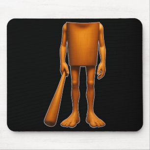 Mousepad Tung Tung Sahur Funny Italiano Brainrot Halloween