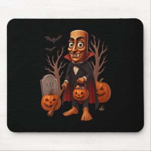 Mousepad Tung Tung Sahur Halloween Kid Vampire